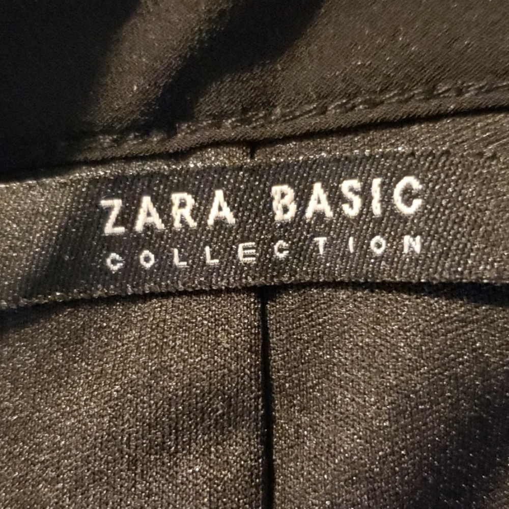 Zara Basic black pleated mini skirt size XS - Picture 8 of 8